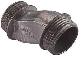 Halex 90402 Rigid Offset Nipple, 3/4 in, Zinc, 1/BAG