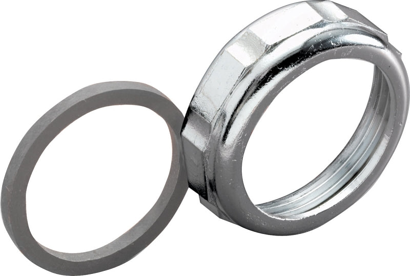 Plumb Pak PP855-9 Slip Nut with Washer, Metal, Pack of 5