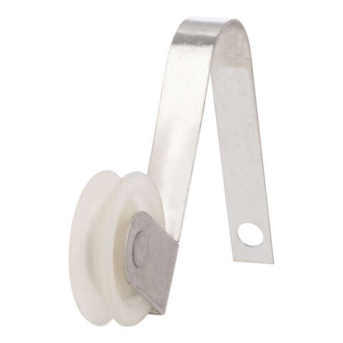 Barton Kramer 1 in. D X 1/4 in. L Matte Nylon/Steel Screen Door Roller Assembly 2 pk