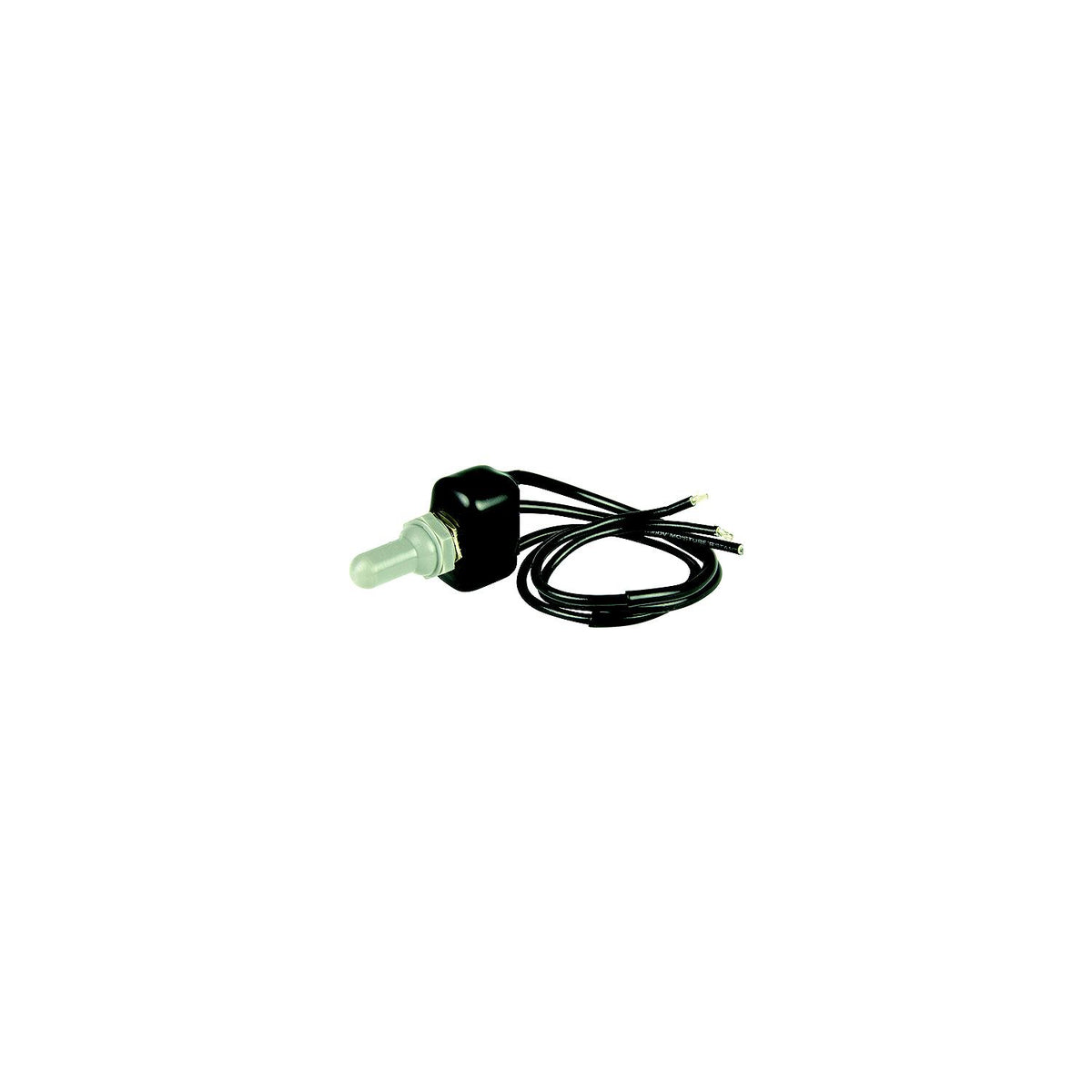 BEP 1002011 Sealed Dipped Toggle Switch, On-Off-On, SPDT, 8″ Wire Leads