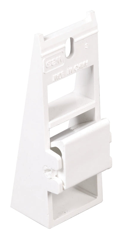 Amerimax T0539 Gutter Wedge, Vinyl, White