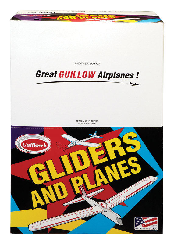 Guillow's Gliders and Planes Multi-Colored 1 pc