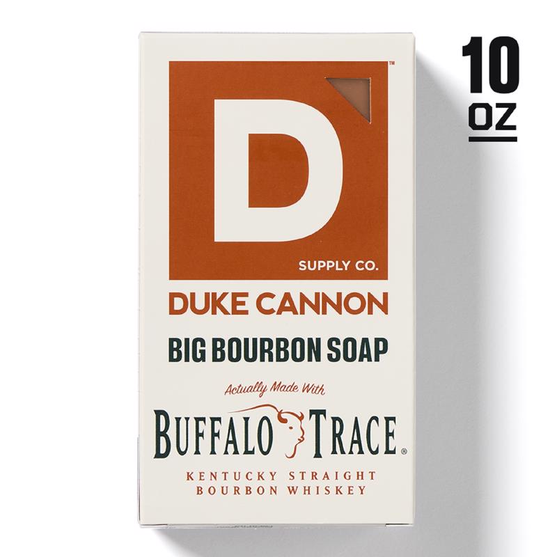 Duke Cannon Bourbon Oak Barrels + Aged Spirits Scent Bar Soap 10 oz 1 pk