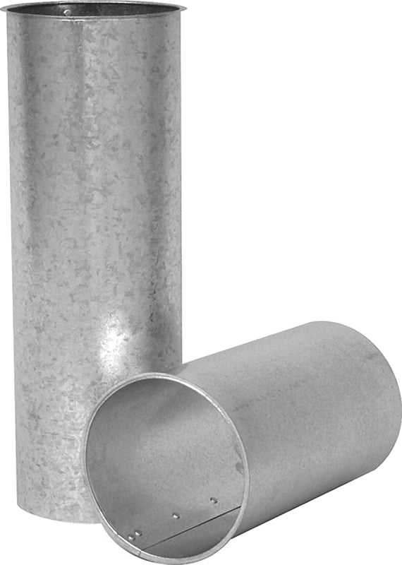 Imperial GV0935 Chimney Thimble, For: Tee Branch and Chimney Section, 28, Galvanized Steel, Galvanized, 7 x 6 in
