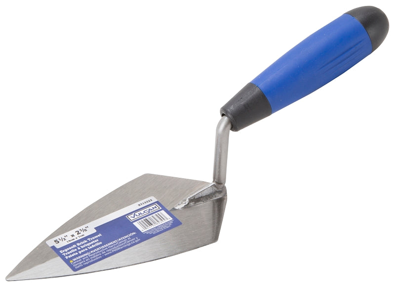 Vulcan 36605-3L Brick Trowel, 5-1/2 in L Blade, 2-7/8 in W Blade, HCS Blade