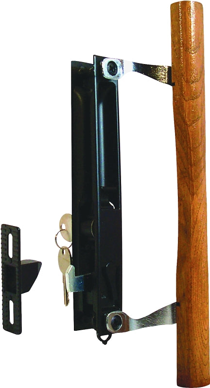 Prime-Line C 1032 Handleset, Aluminum/Wood