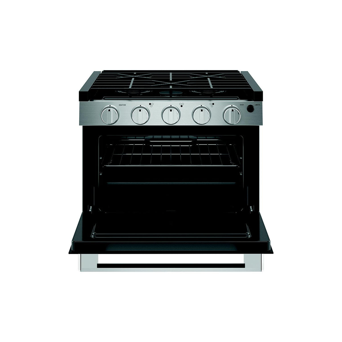 GE PLD617RTSS Drop-In Gas Range, 17″ Wide