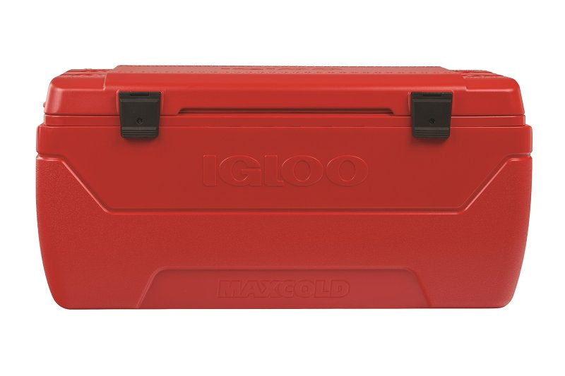 Igloo 35141 Chest Cooler, 152 qt Cooler, Crawfish Red, 7 days Ice Retention
