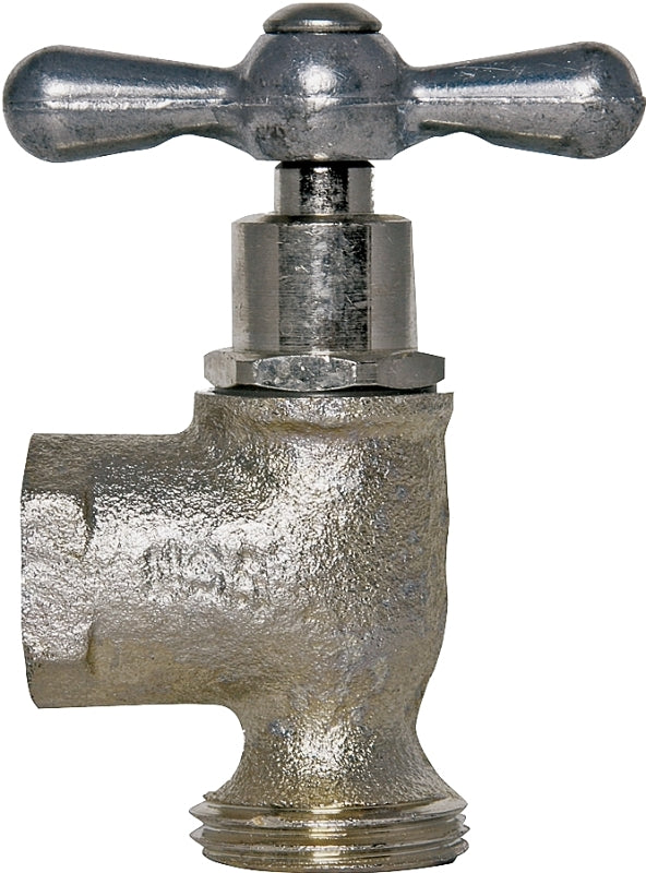 Arrowhead Brass 249LF Washing Machine Valve, Heavy-Duty, Specifications: 1/2 in FIP x 3/4 in Male Hose Connection