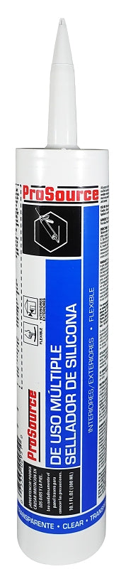 Red Devil 6851000 All-Purpose Sealant, Clear, 10.1 oz Cartridge