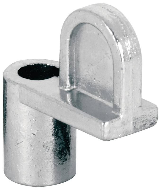 Make-2-Fit PL 7737 Window Screen Clip with Screw, 7/16 in D Dimensions, Alloy, Zinc, Silver, 12/PK