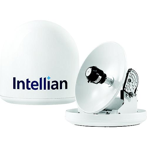 Intellian B4209DN i2 13″ Satellite TV System w/DISH /Bell MIM (with RG6 1m cable) & RG6 cable, 15m