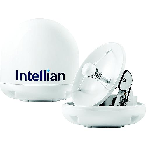 Intellian B4309DNSB i3 15" Satellite TV System w/DISH /Bell MIM (with RG6 1m cable) & RG6 cable, 15m & DISH HD Receiver (VIP211)