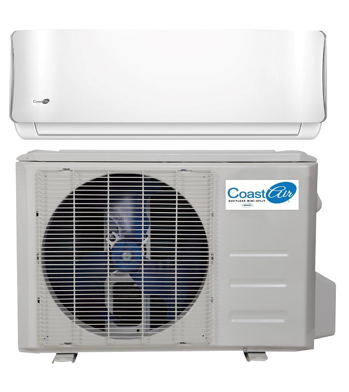 Coast air A-CAD09-0 Heat Pump, 115 V, 60 Hz, 9000 Btu/hr Cooling, 12.7 Btu/W-hr EER, 172 to 252 sq-ft Coverage Area
