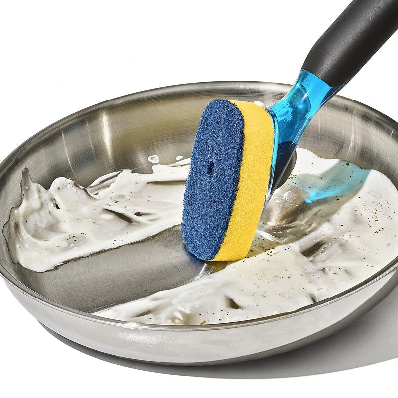 Good Grips 1058024 Non-Stick Large Spoon, 12.4 in OAL, Beechwood, Natural Oil