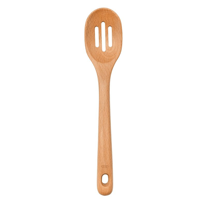 Good Grips 1058021 Large Spoon, 14 in OAL, Beechwood, Pack of 6
