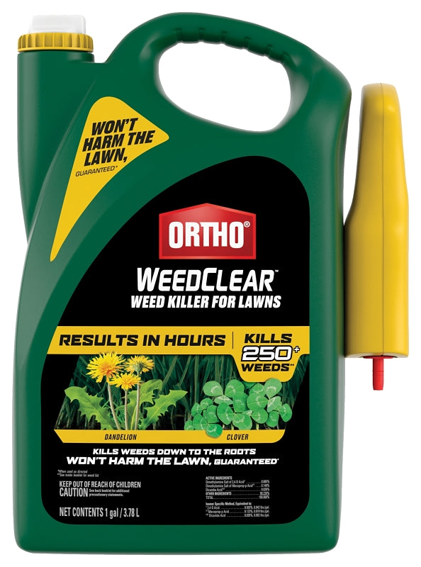 Ortho 0204410 Ready-to-Use Weed Killer, Liquid, Spray Application, 1 gal Bottle