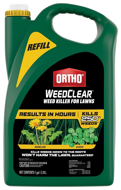 Ortho 0204610 Ready-to-Use Lawn Weed Killer, Liquid, Spray Application, 1 gal Bottle