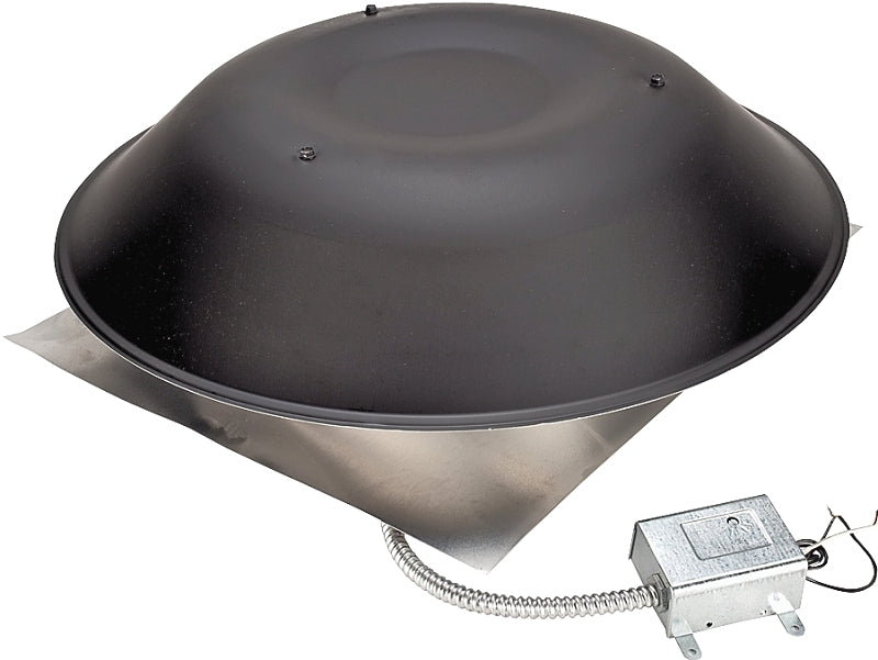 Lomanco LomanCool 2000B Standard Power Vent, Black, 1100 rpm, 120 V