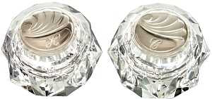 Danco 10304 Faucet Knob Handle, Acrylic, For: Delta/Delux Two Handle Kitchen, Lavatory and Tub/Shower Faucets