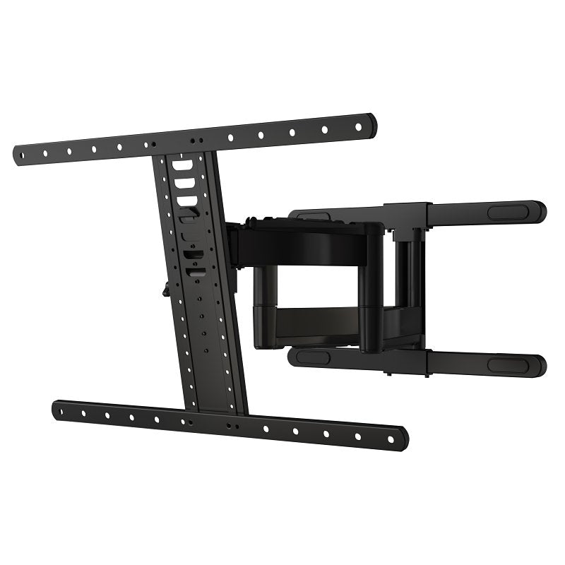 Sanus LLF225 Full-Motion TV-Mount, Steel, Black, Wall, For: 42 to 90 in, Up to 120 lb TVs