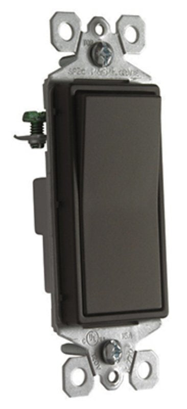 Legrand radiant Series TM870DBCC10 Rocker Switch, 15 A, 120/277 VAC, Screw Terminal, Thermoplastic Housing Material