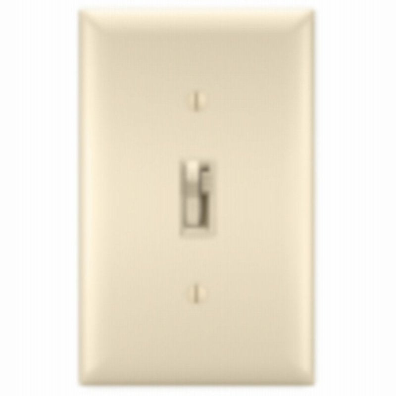 Legrand TSDCL303PLACCV6 Toggle Slide Dimmer, 300 W, CFL, Incandescent, LED Lamp, Light Almond