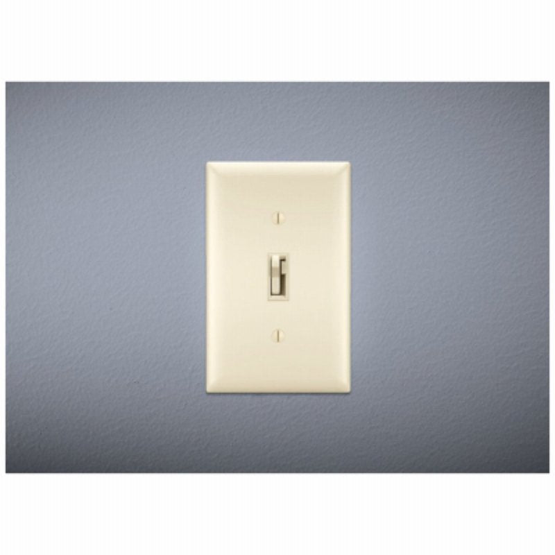 Legrand TSDCL303PLACCV6 Toggle Slide Dimmer, 300 W, CFL, Incandescent, LED Lamp, Light Almond