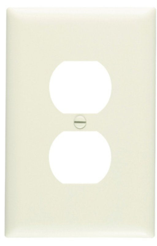 Pass & Seymour TradeMaster TPJ Series TPJ8LACC70 Wallplate, 5-1/16 in L, 3-5/16 in W, Jumbo, 1-Gang, Nylon