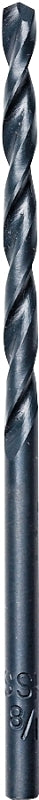 Milwaukee Thunderbolt 48-89-2729 Jobber Drill Bit, 23/64 in Dia, 4-7/8 in OAL, Parabolic Flute, 3-Flute, 3-Flat Shank