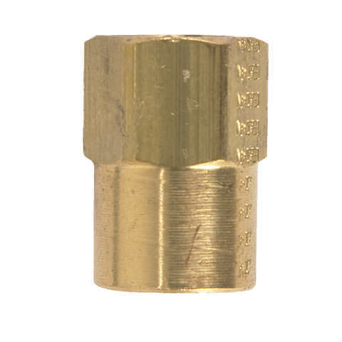 JMF Company 3/16 in. Flare X 1/8 in. D Female Brass Inverted Flare Adapter, Pack of 5