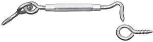 National Hardware 2180BC Series N222-059 Gate Hook, Aluminum/Steel, Zinc