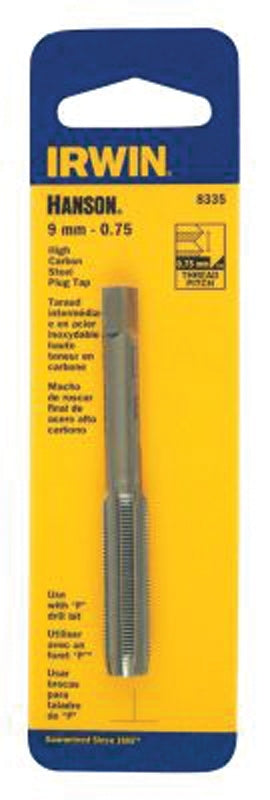 Irwin Hanson 8339 Thread Tap, M10-1.25 Thread, Plug Tap Thread, 4-Flute, HCS