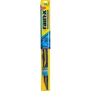 Rain-X Weatherbeater RX30218 Wiper Blade, 18 in, Spine Blade, Rubber/Stainless Steel