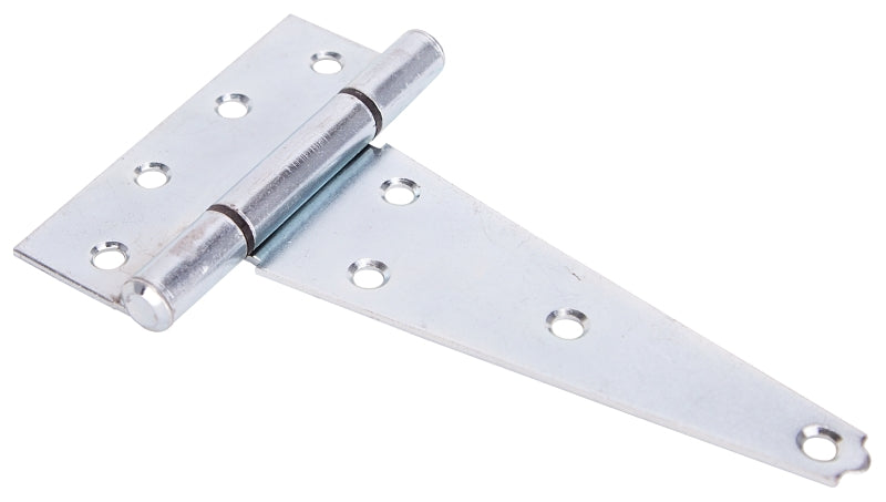 ProSource HTH-Z06-013L T-Hinge, 6 in D, Steel, Zinc, Fixed Pin, 180 deg Range of Motion, 48 (Pc) lb, Pack of 10
