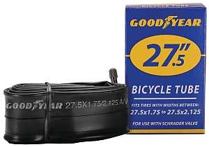 Kent 91083 Bicycle Tube, Black, For: 27-1/2 x 1-3/4 to 2-1/8 in W Bicycle Tires