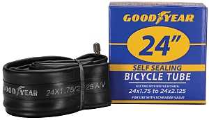 Kent 91086 Bicycle Tube, Self-Sealing, For: 24 x 1-3/4 in to 2-1/8 in W Bicycle Tires