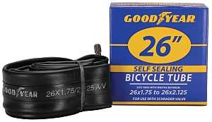 Kent 91087 Bicycle Tube, Self-Sealing, For: 26 x 1-3/4 in to 2-1/8 in W Bicycle Tires