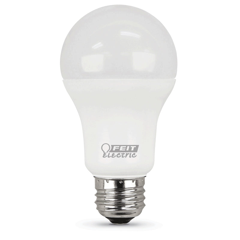 Feit Electric A1600/830/10KLED/6 LED Bulb, General Purpose, 1500 Lumens, 15 W, A19 Lamp, 100 W Equivalent, E26 Lamp Base
