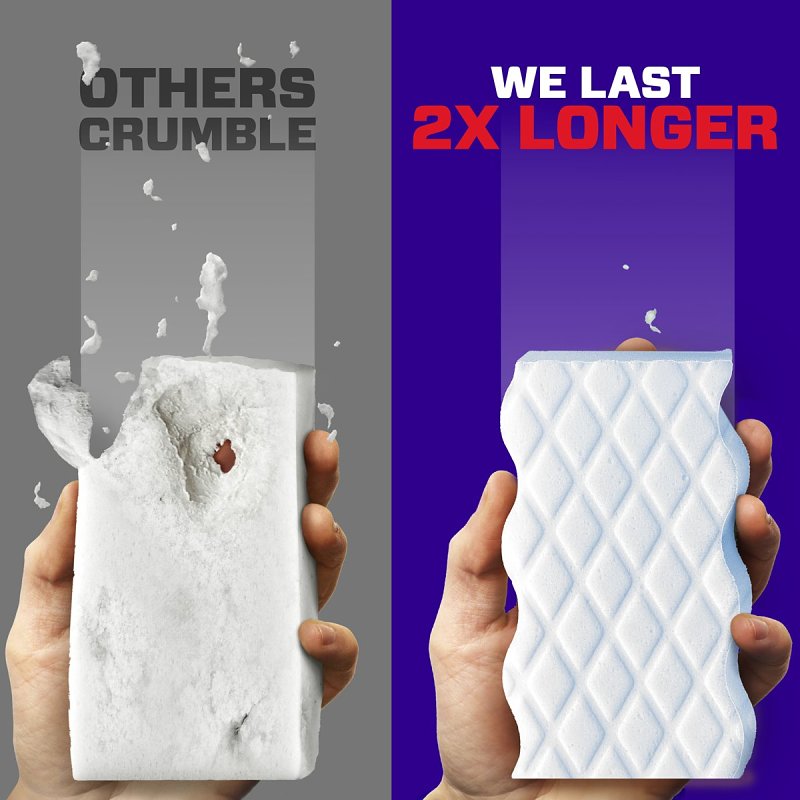 Mr Clean Magic Eraser 030772228750 Whole Home Extra Durable Sponge