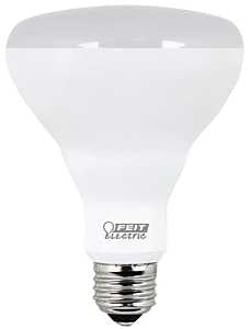 Feit Electric BR30/DM/10KLED/6 LED Bulb, Flood/Spotlight, BR30 Lamp, 65 W Equivalent, E26 Medium Lamp Base, Dimmable