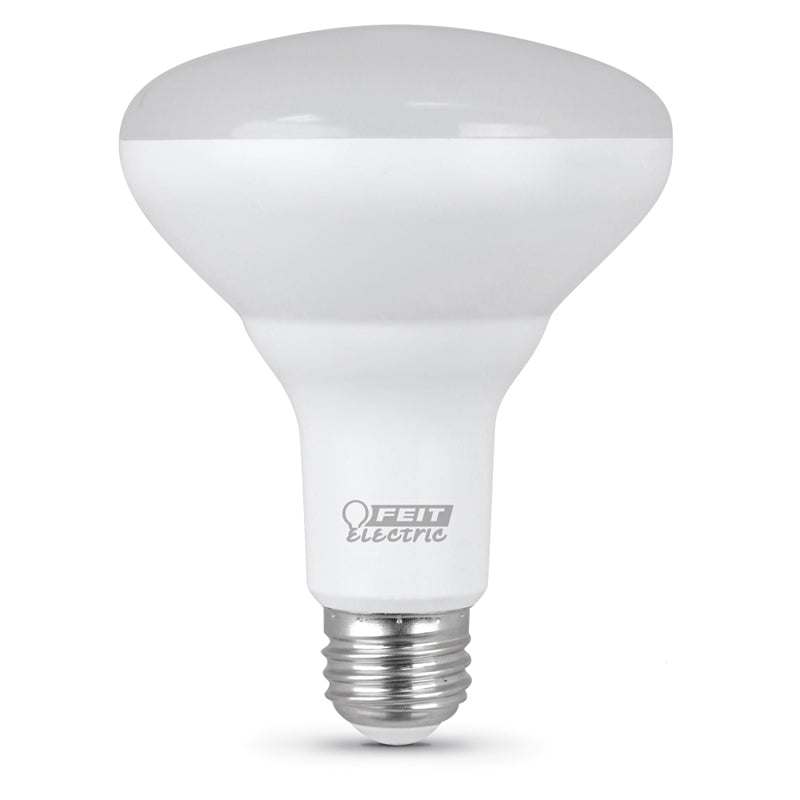 Feit Electric BR30DM/10KLED/MP/12 LED Bulb, Flood/Spotlight, 650 Lumens, 10.5 W, BR30 Lamp, 65 W Equivalent, Dimmable