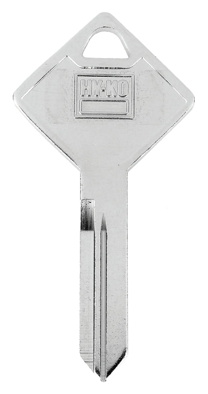 Hy-Ko 11010ARE1 Key Blank, Brass, Nickel-Plated, For: ARE1 Truck Cap, Pack of 10