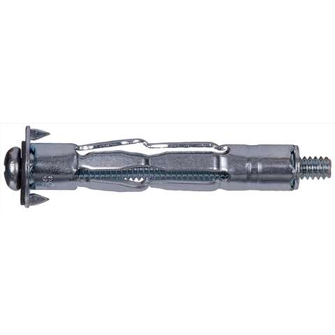 HILLMAN 3/16 in. D X 3/16 Short in. L Metal Pan Head Hollow Wall Anchors 15 pc, Pack of 5