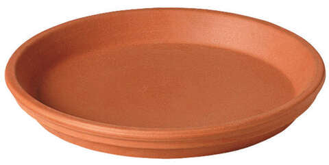 Deroma 1.5 in. H X 14.5 in. D Clay Traditional Plant Saucer Terracotta, Pack of 6