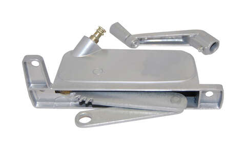 Barton Kramer Silver Aluminum Left Awning Window Operator For Nu-Air
