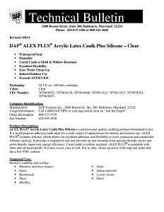 DAP 18156 Caulk, Clear, -20 to 180 deg F, 10.1 fl-oz Cartridge, Pack of 12