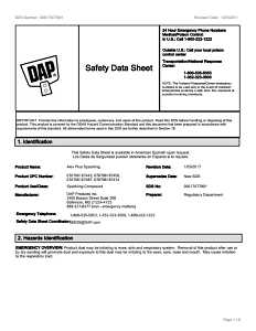 DAP 18744 Spackling Paste White, White, 7 fl-oz Tube