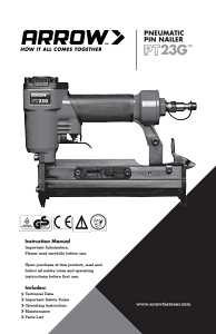 Arrow PT23G Pneumatic Pin Nailer