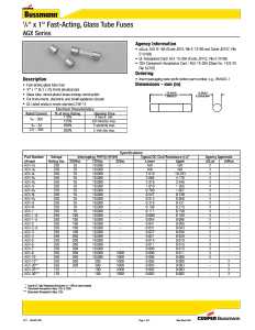 Jandorf 60661 Fast Acting Fuse, 25 A, 32 V, 100, 1000 A Interrupt, Glass Body